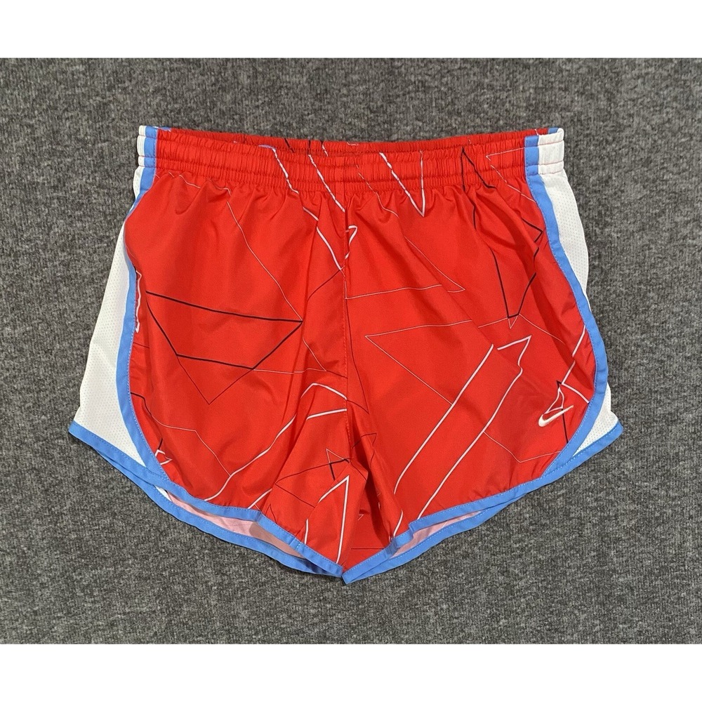 Nike Womens Dri Fit Red Tempo Shorts Size L